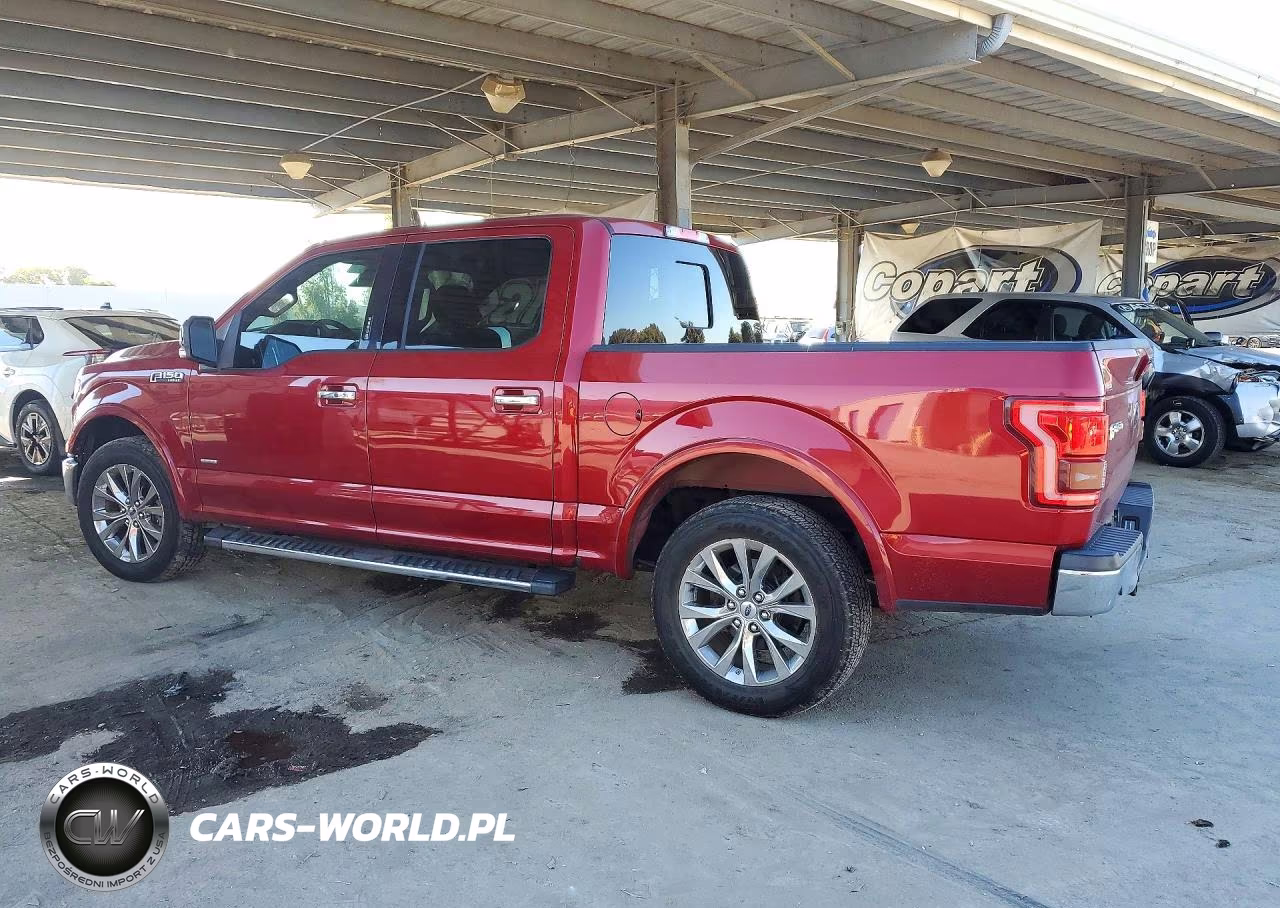 2016 Ford F150 Supercrew VIN:1FTEW1CG4GKD52824 - 2