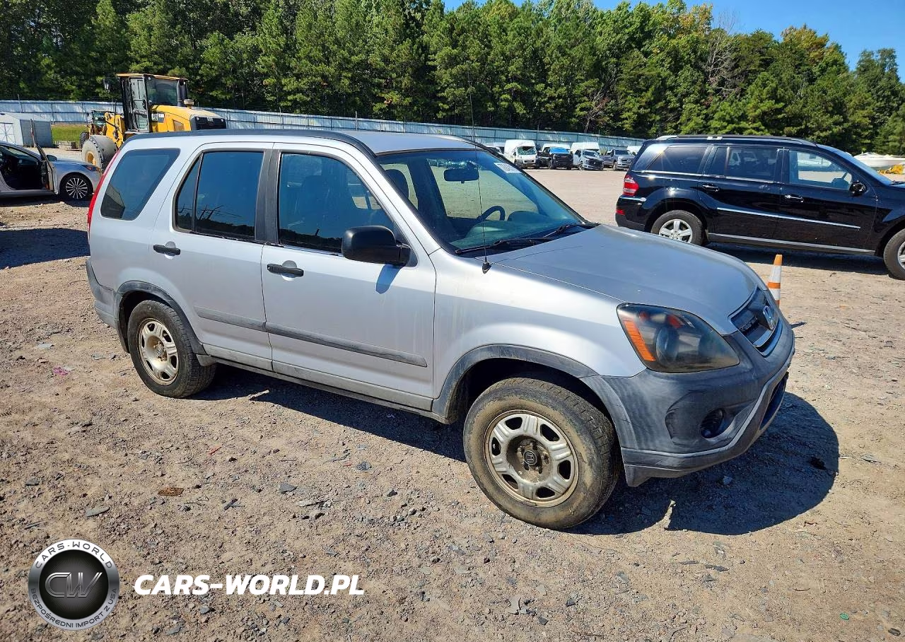 2005 Honda Cr-V Lx VIN:SHSRD68575U302031 - 4