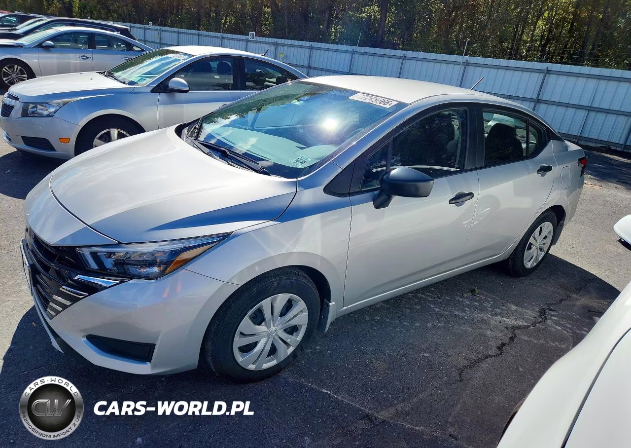 2025 Nissan Versa S VIN:3N1CN8DV1SL882291 - 1