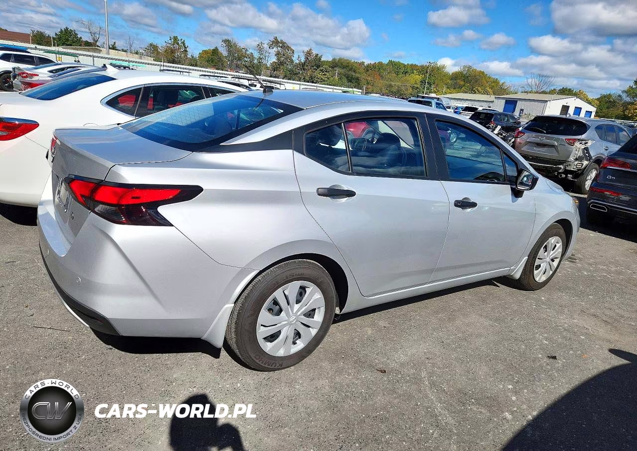 2025 Nissan Versa S VIN:3N1CN8DV1SL882291 - 3