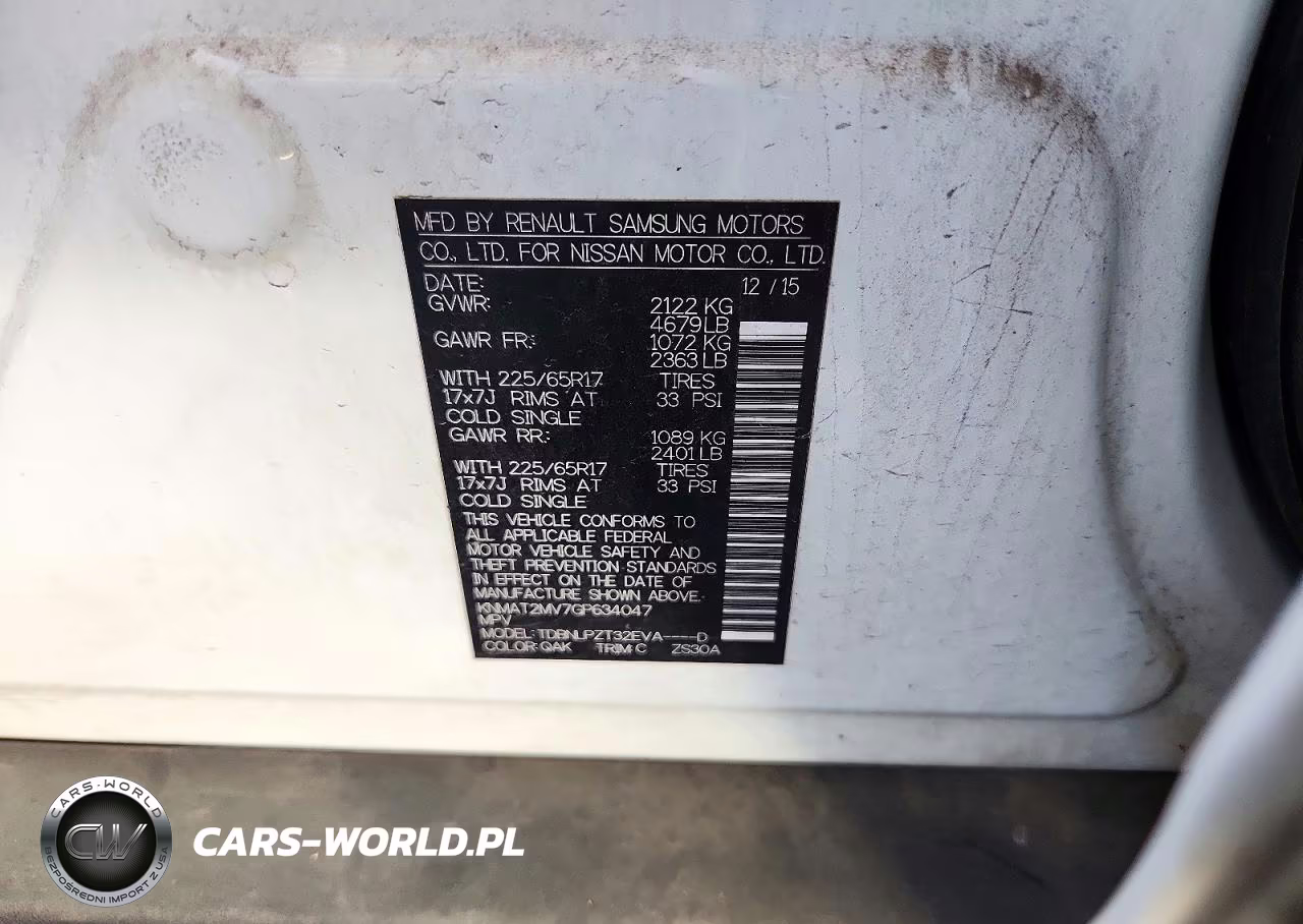2016 Nissan Rogue S VIN:KNMAT2MV7GP634047 - 13