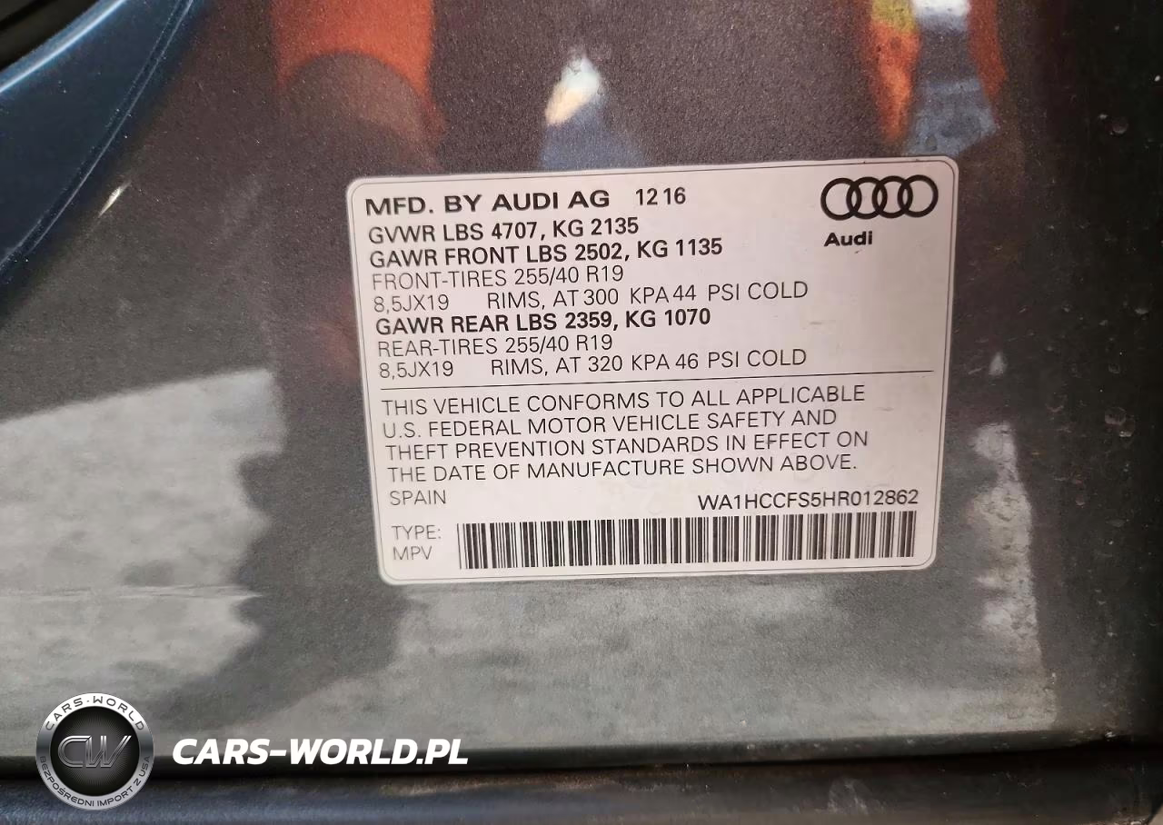 2017 Audi Q3 Premium Plus VIN:WA1HCCFS5HR012862 - 12