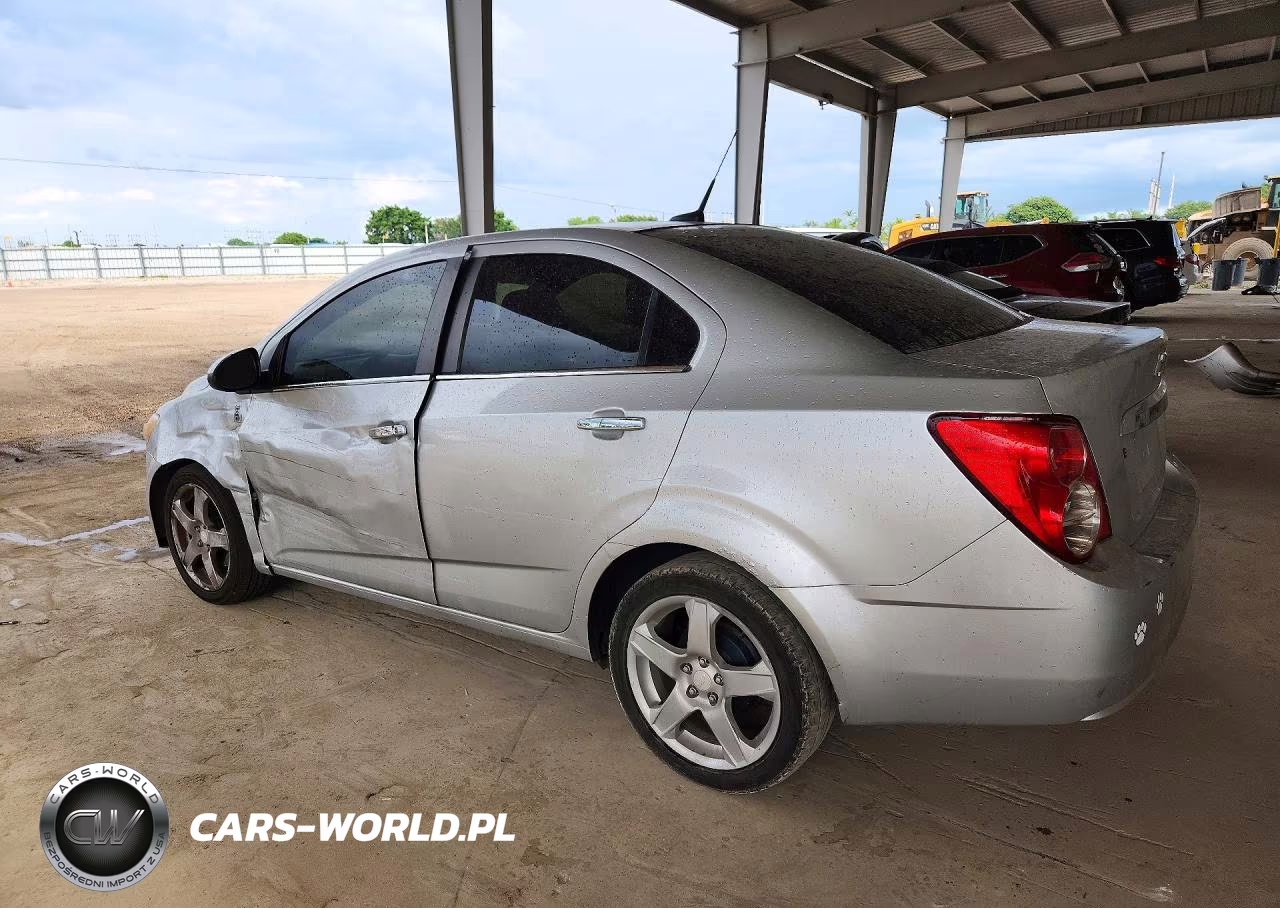 2012 Chevrolet Sonic Ltz VIN:1G1JE5SB8C4191870 - 2