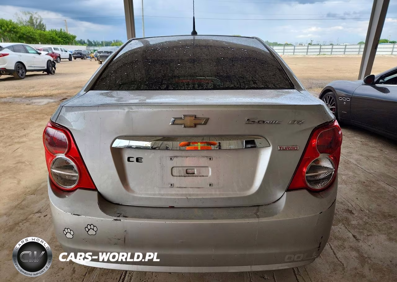 2012 Chevrolet Sonic Ltz VIN:1G1JE5SB8C4191870 - 6