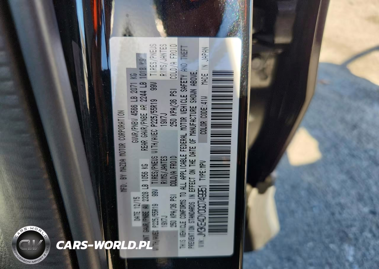 2016 Mazda Cx-5 Gt VIN:JM3KE4DY0G0749951 - 13