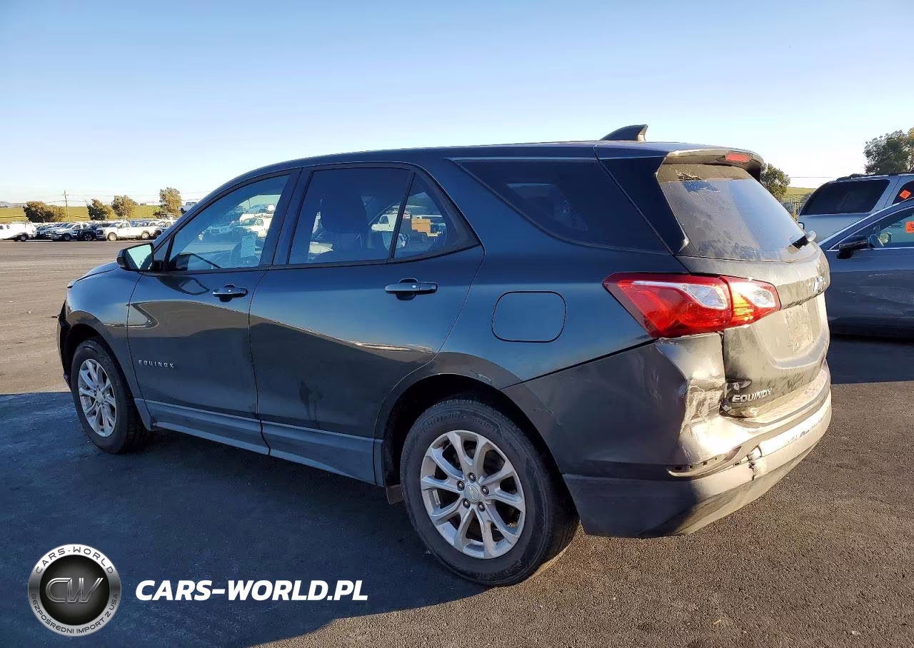 2018 Chevrolet Equinox Ls VIN:3GNAXHEV2JS639680 - 2