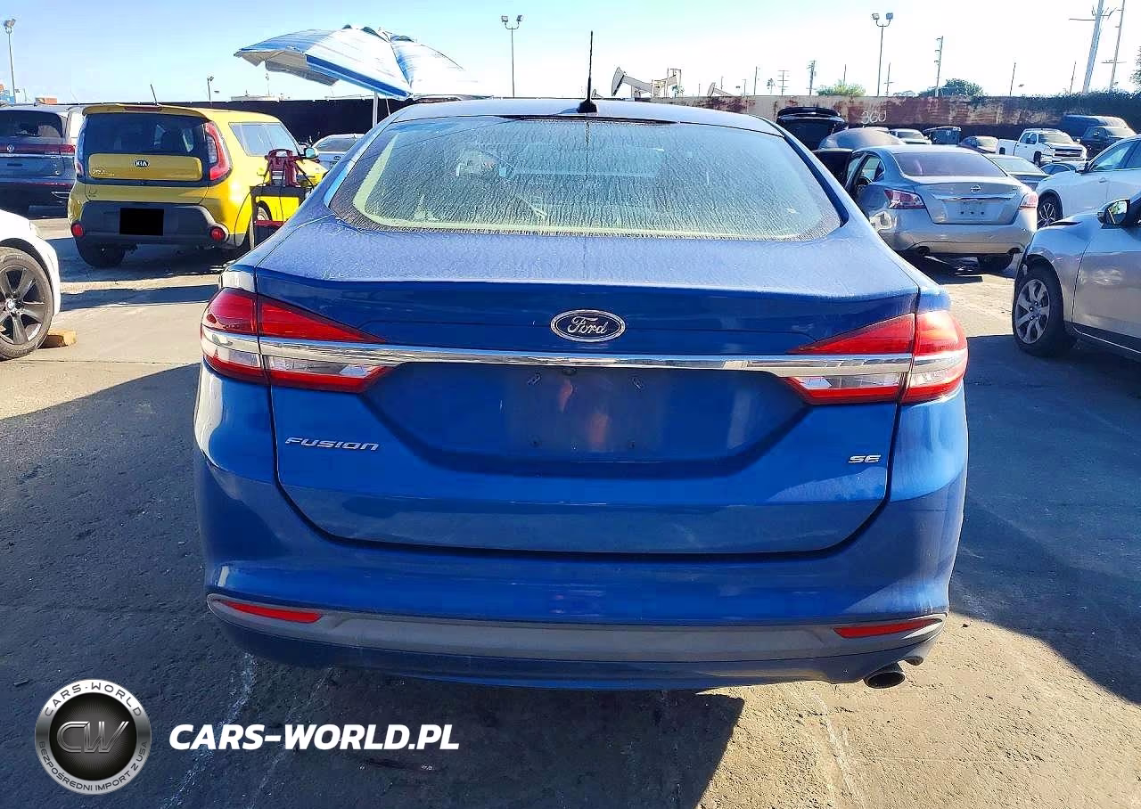 2017 Ford Fusion Se VIN:3FA6P0H74HR359490 - 6