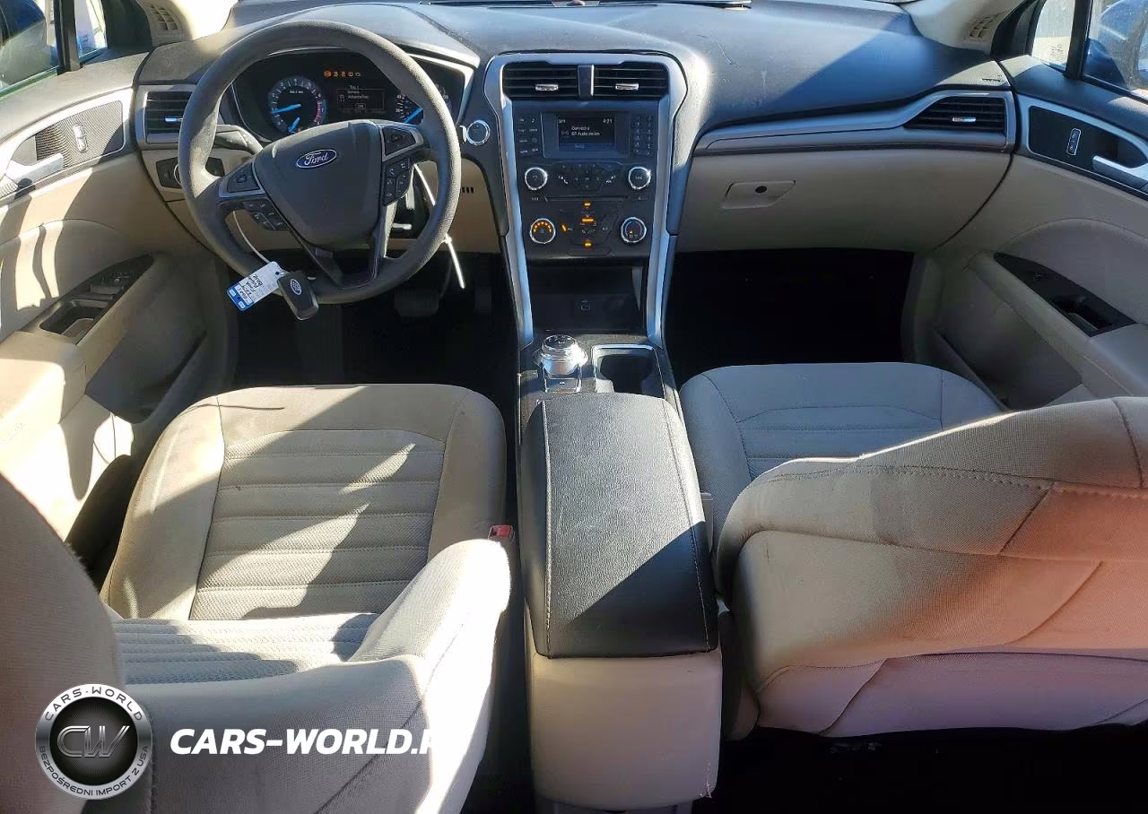 2017 Ford Fusion Se VIN:3FA6P0H74HR359490 - 8
