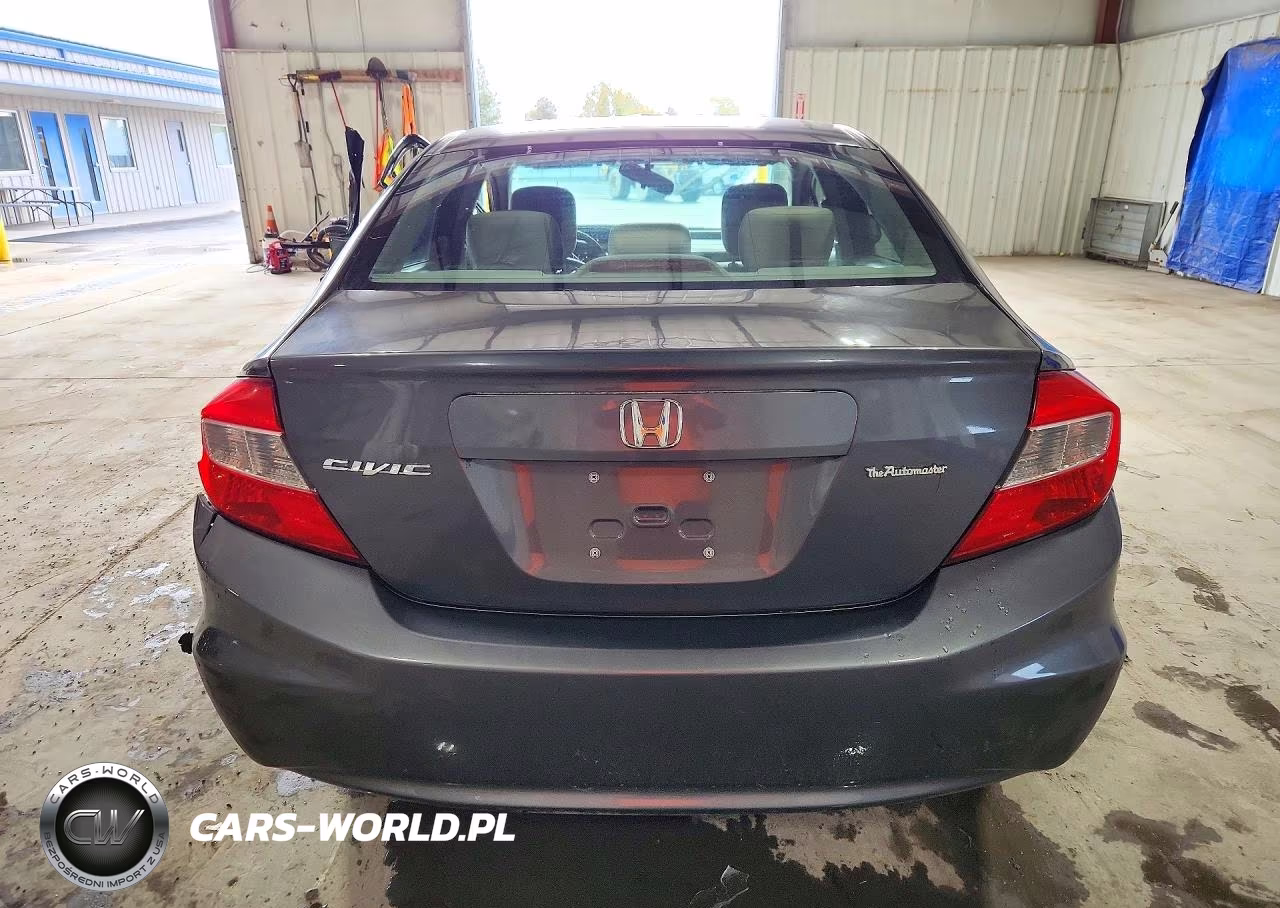 2012 Honda Civic Lx VIN:2HGFB2F59CH593989 - 6