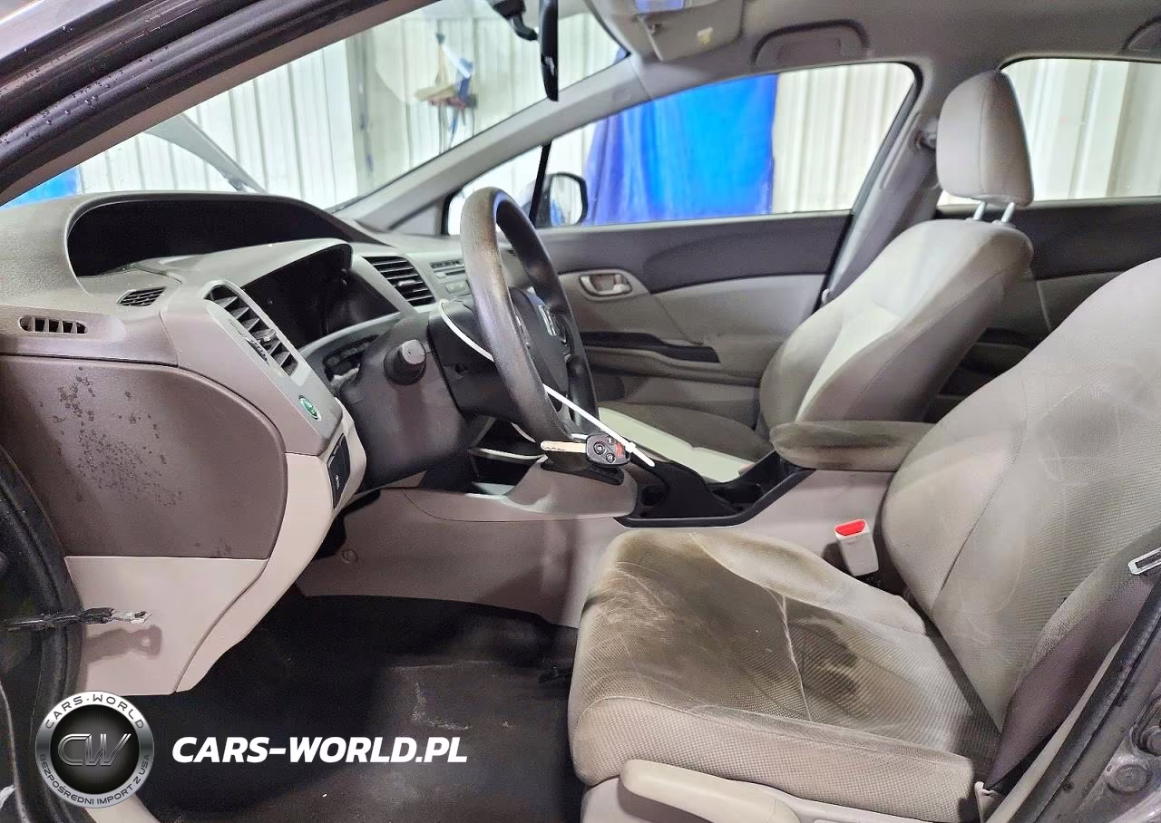 2012 Honda Civic Lx VIN:2HGFB2F59CH593989 - 7