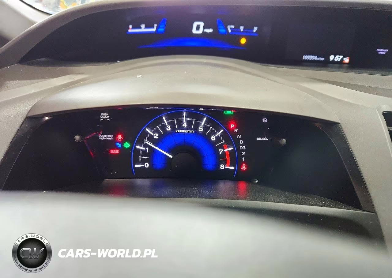 2012 Honda Civic Lx VIN:2HGFB2F59CH593989 - 9