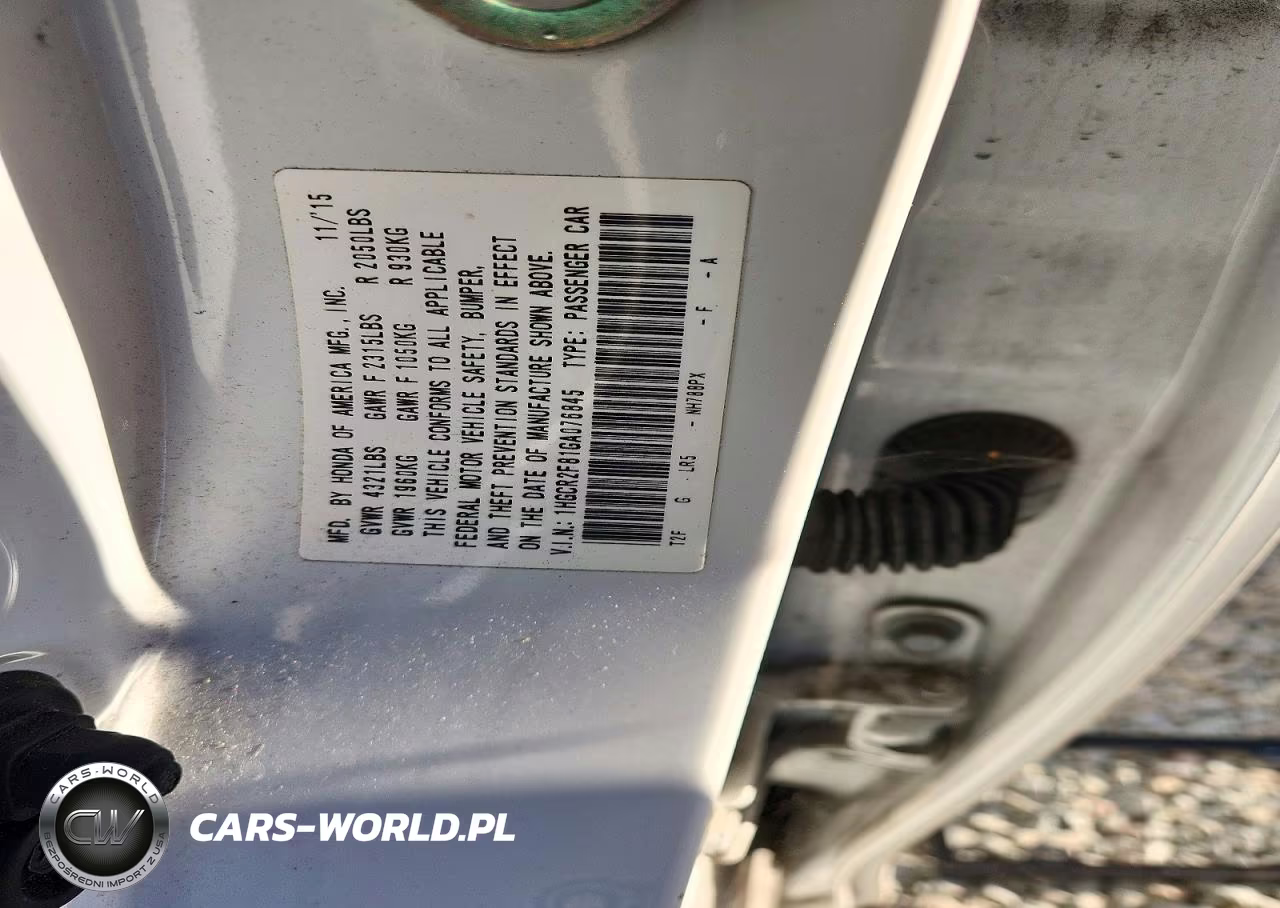 2016 Honda Accord Exl VIN:1HGCR2F81GA076845 - 13