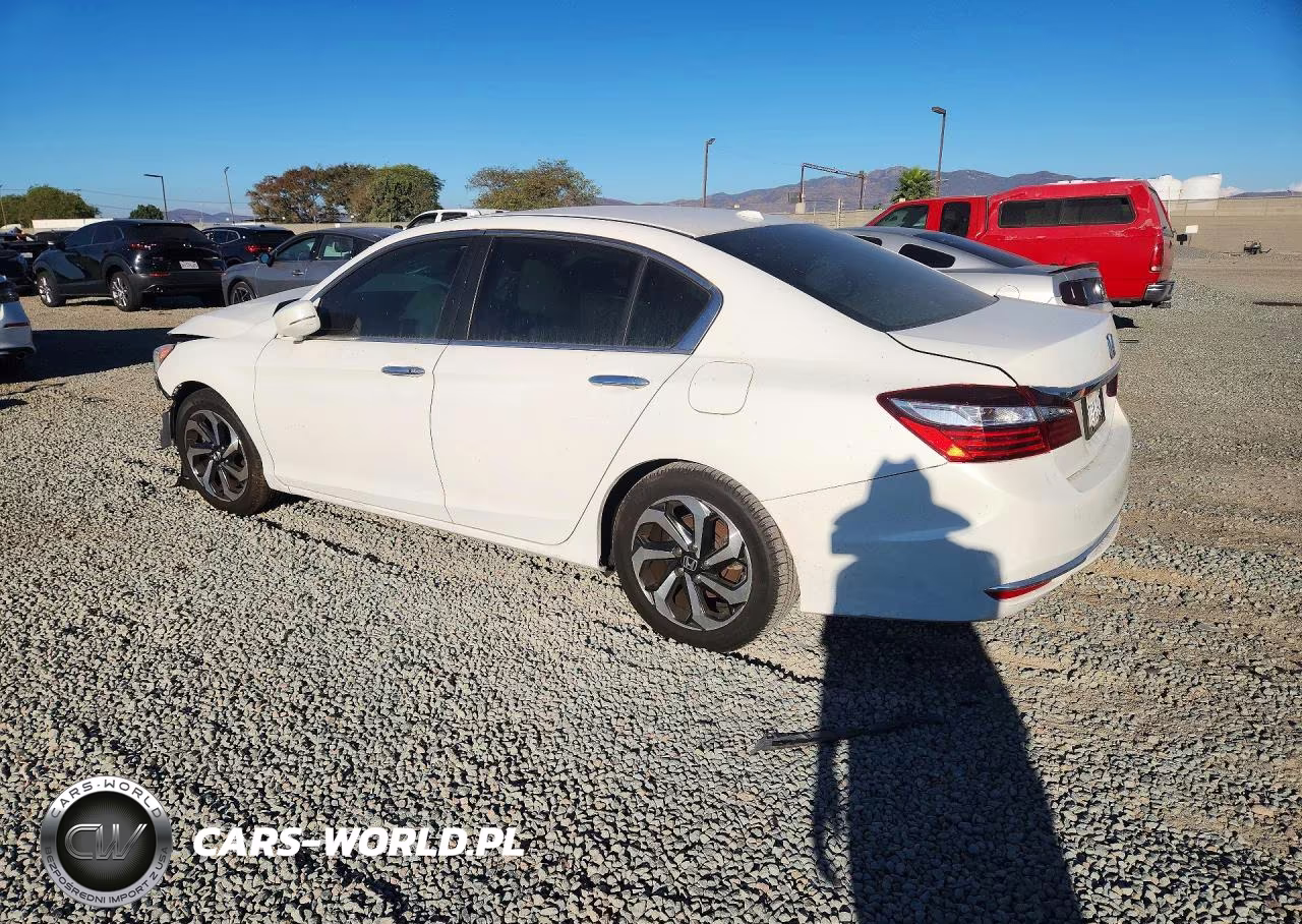 2016 Honda Accord Exl VIN:1HGCR2F81GA076845 - 2