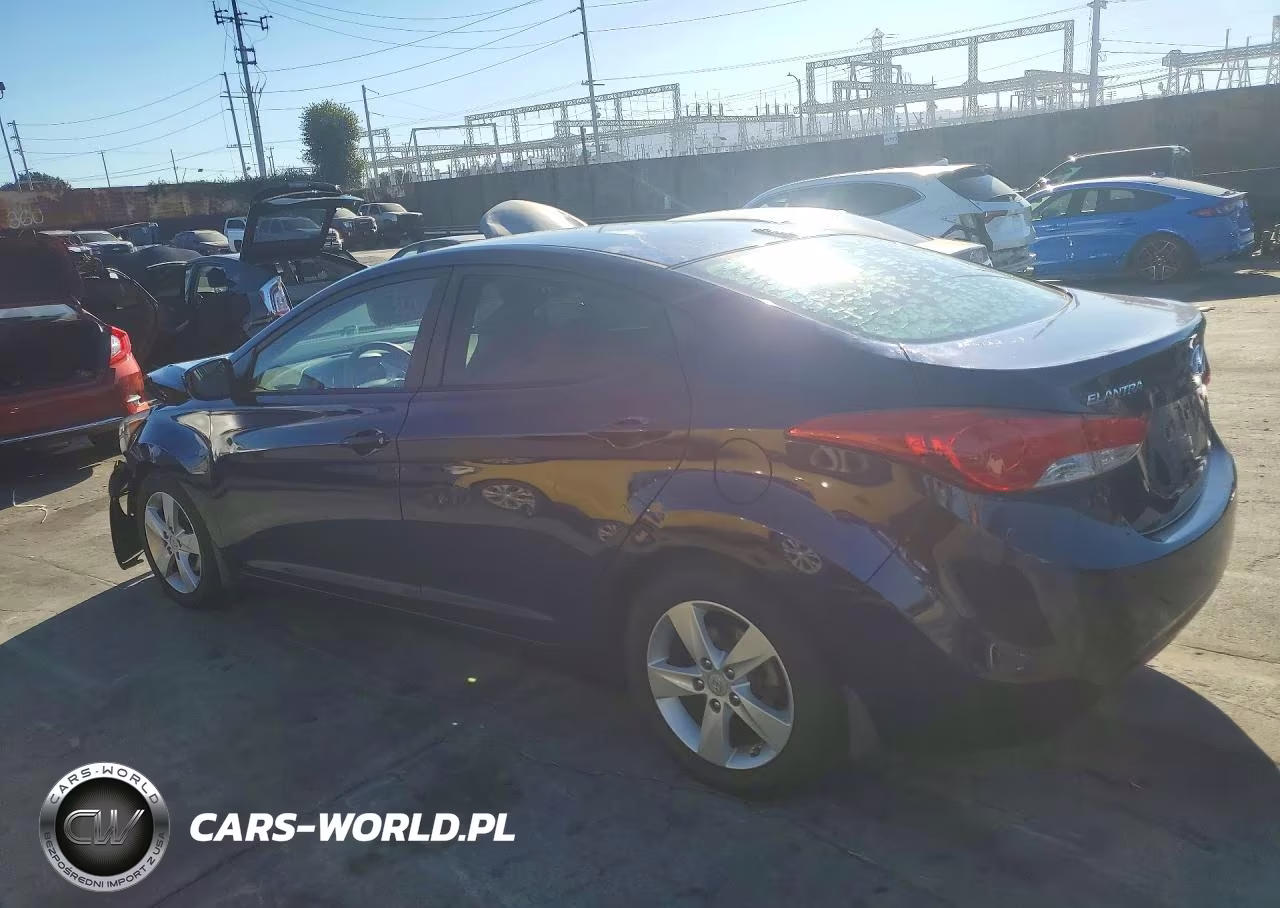2013 Hyundai Elantra Gls VIN:5NPDH4AE7DH407088 - 2