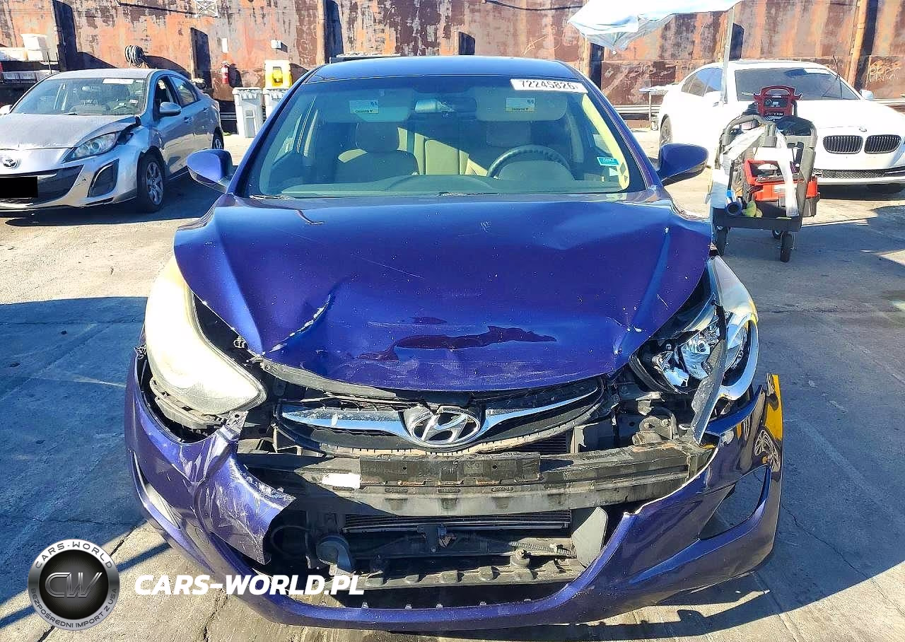 2013 Hyundai Elantra Gls VIN:5NPDH4AE7DH407088 - 5