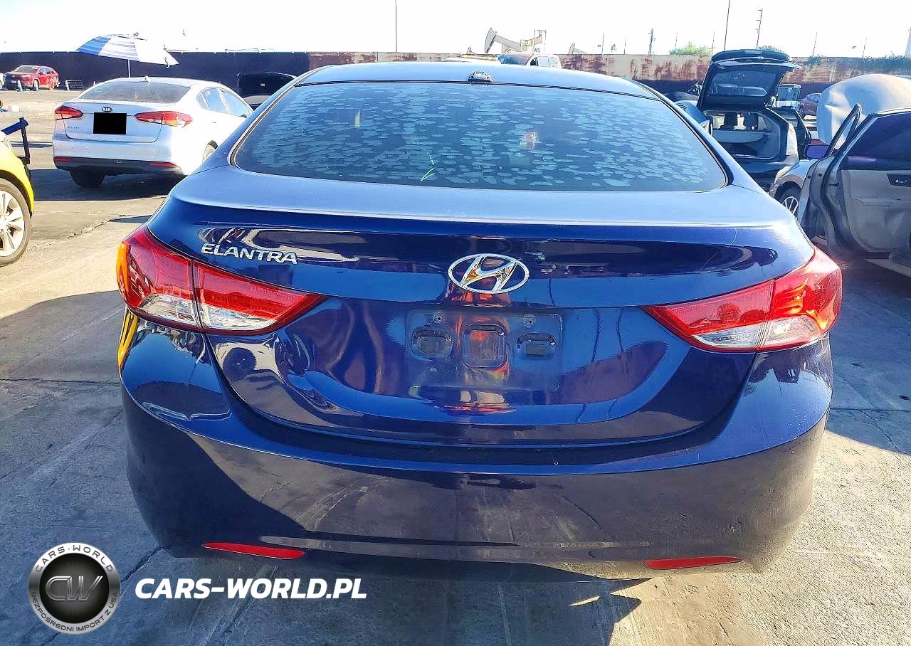2013 Hyundai Elantra Gls VIN:5NPDH4AE7DH407088 - 6