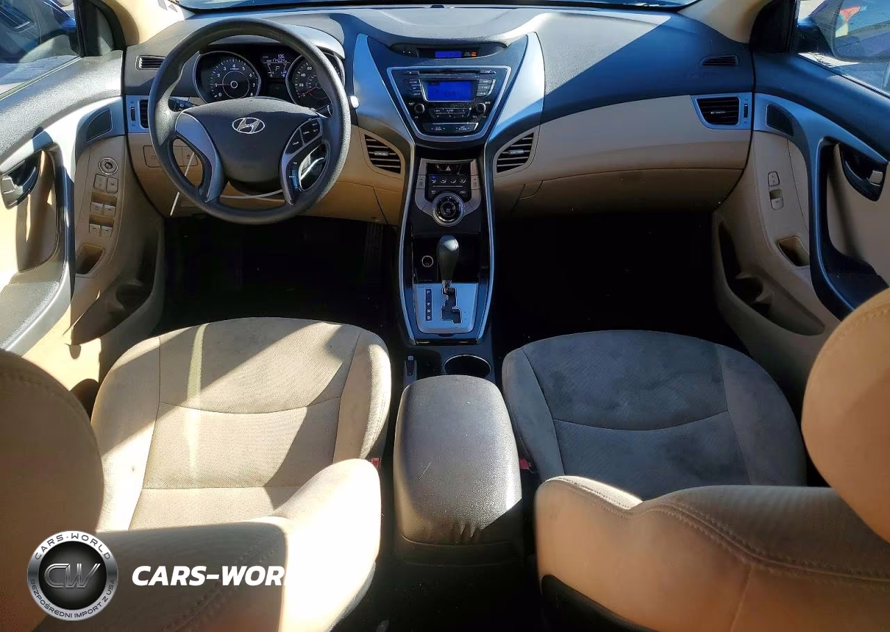2013 Hyundai Elantra Gls VIN:5NPDH4AE7DH407088 - 8