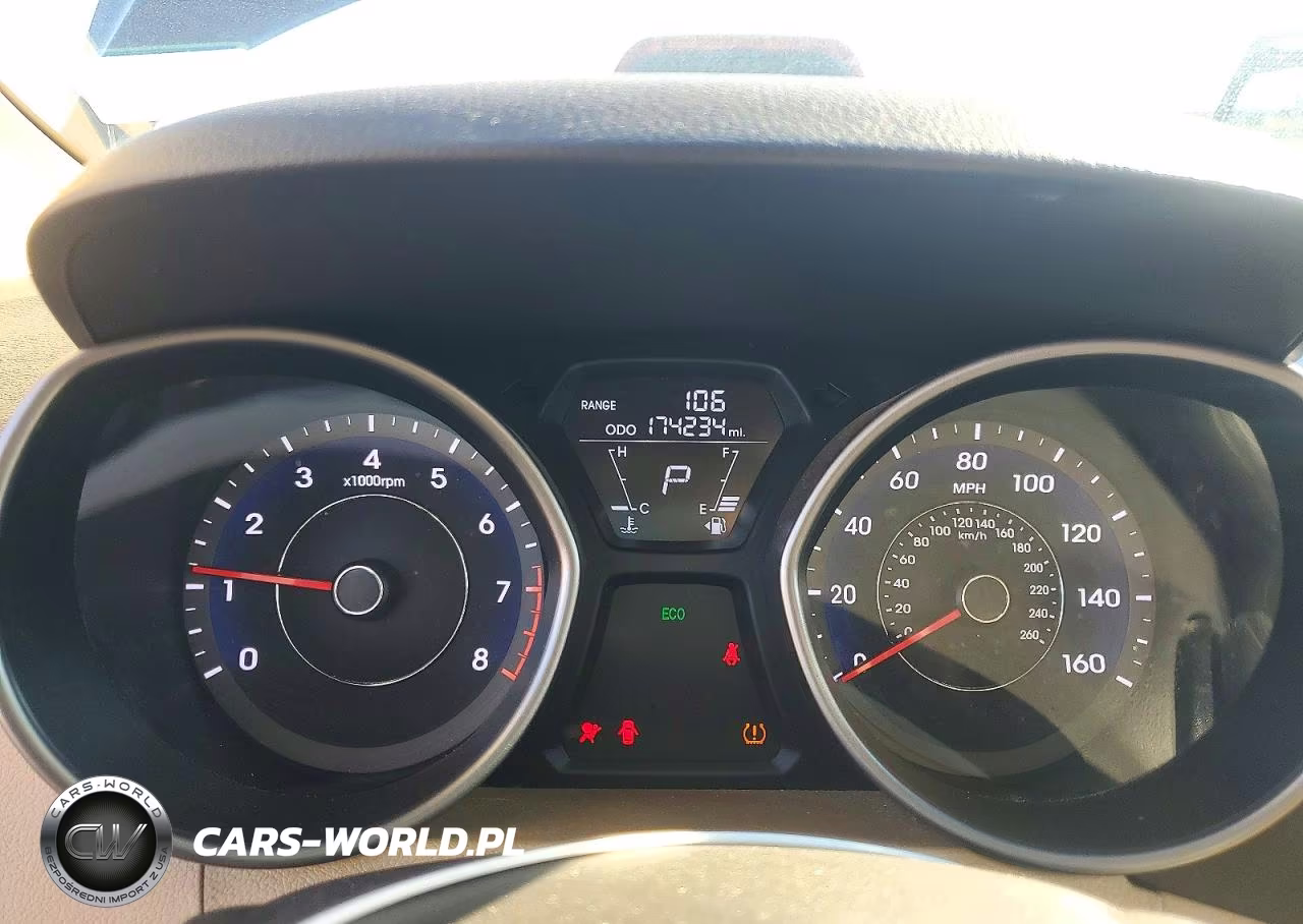 2013 Hyundai Elantra Gls VIN:5NPDH4AE7DH407088 - 9