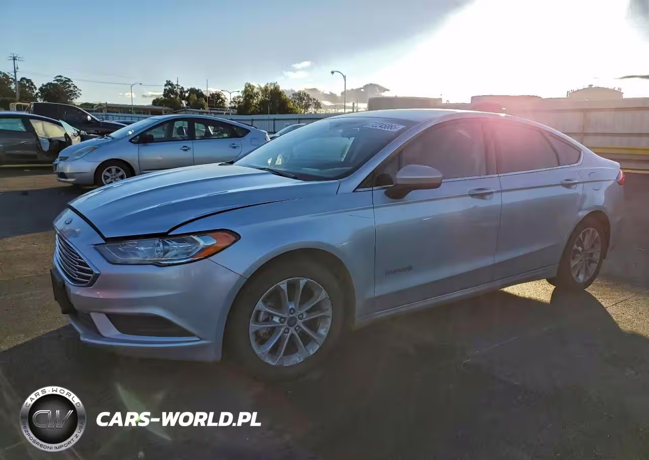 2018 Ford Fusion Se Hybrid