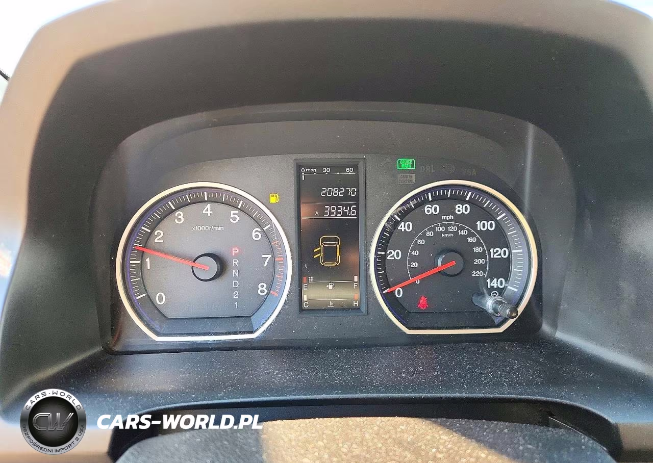 2007 Honda Cr-V Lx VIN:JHLRE48387C087608 - 9