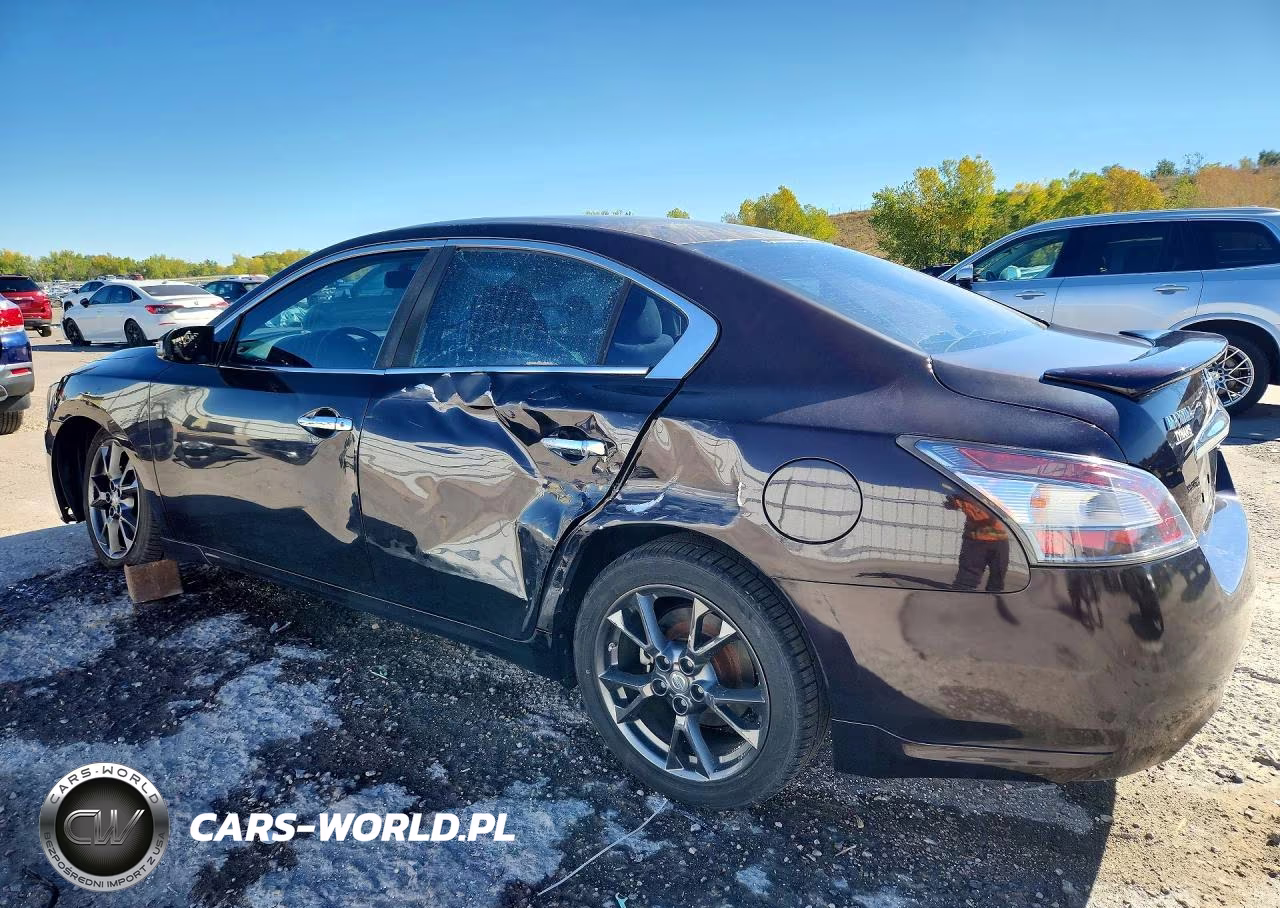 2014 Nissan Maxima 3.5 S VIN:1N4AA5AP2EC474537 - 2