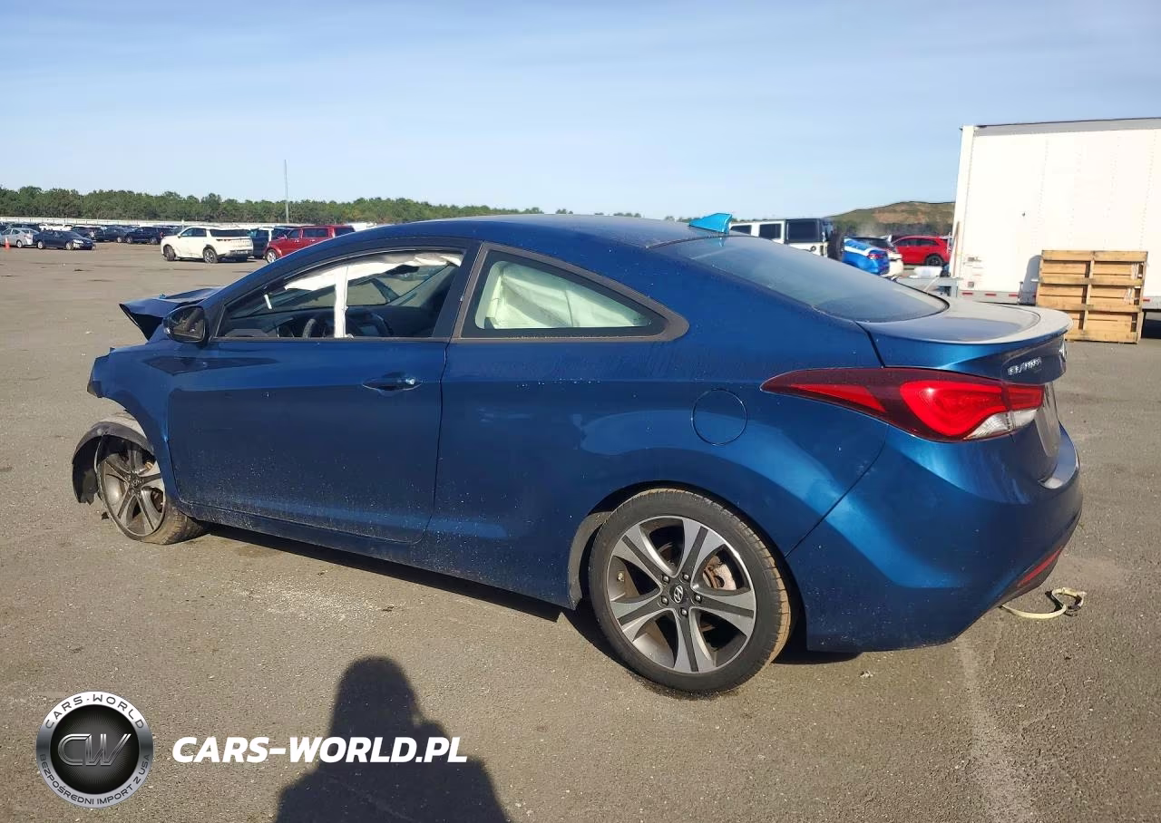 2014 Hyundai Elantra Coupe Base VIN:KMHDH6AH5EU025859 - 2