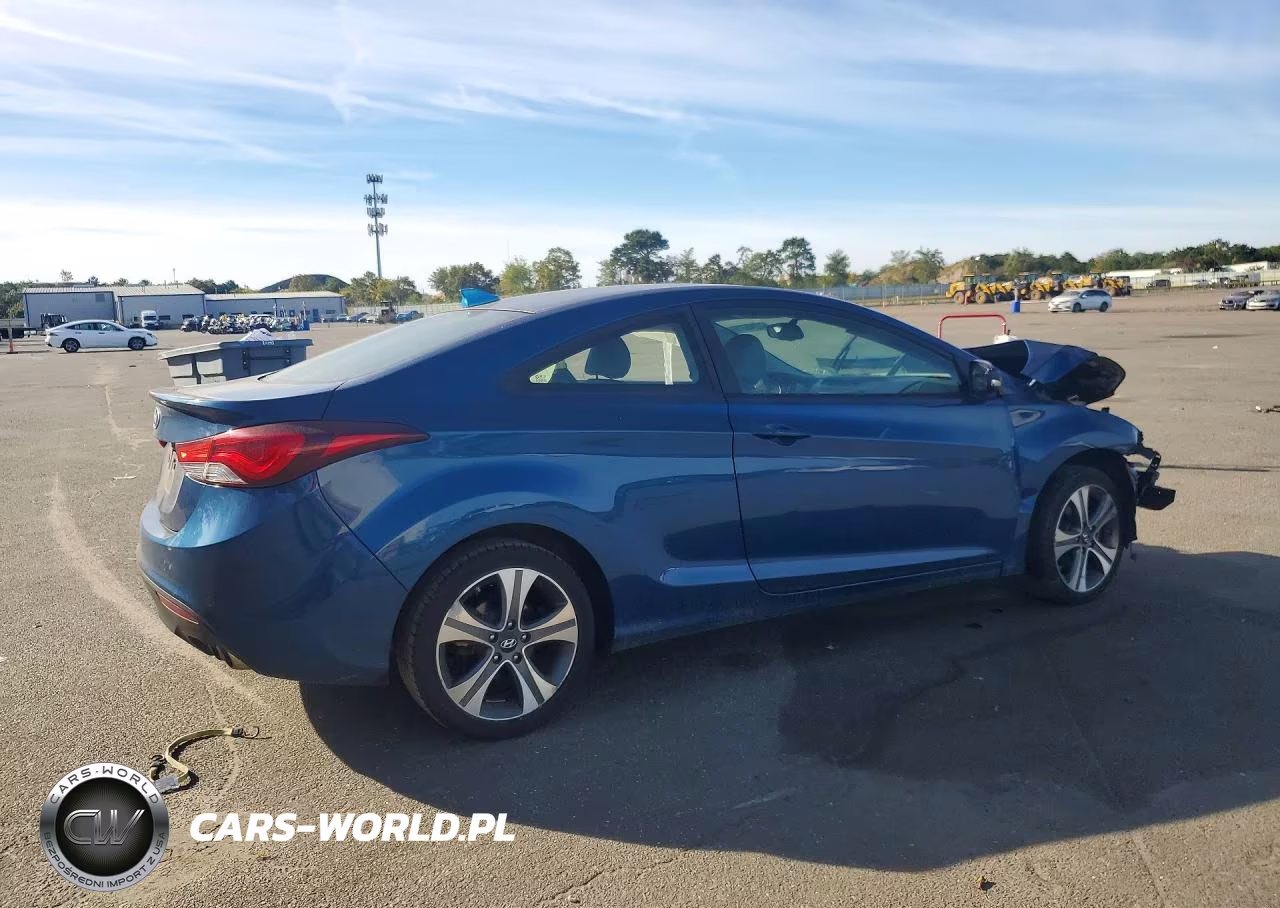 2014 Hyundai Elantra Coupe Base VIN:KMHDH6AH5EU025859 - 3