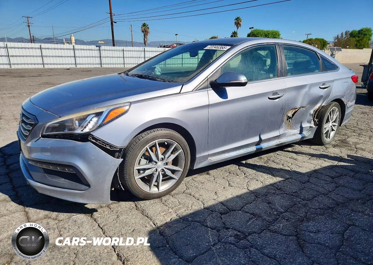 2017 Hyundai Sonata Sport 2.0T VIN:5NPE34AB6HH543775 - 1