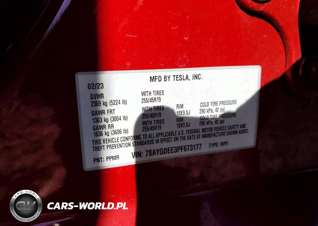 2023 Tesla Model Y VIN:7SAYGDEE3PF673177 - 13