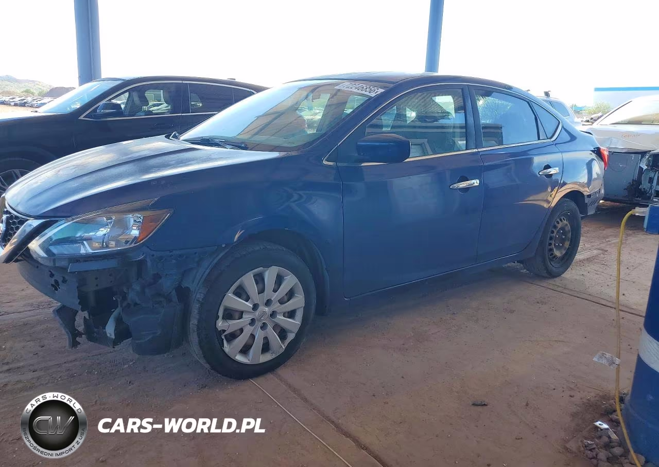 2016 Nissan Sentra Sv VIN:3N1AB7AP7GY284586 - 1