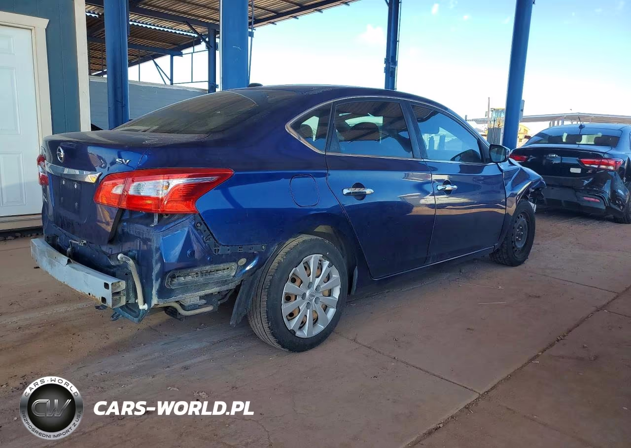 2016 Nissan Sentra Sv VIN:3N1AB7AP7GY284586 - 3