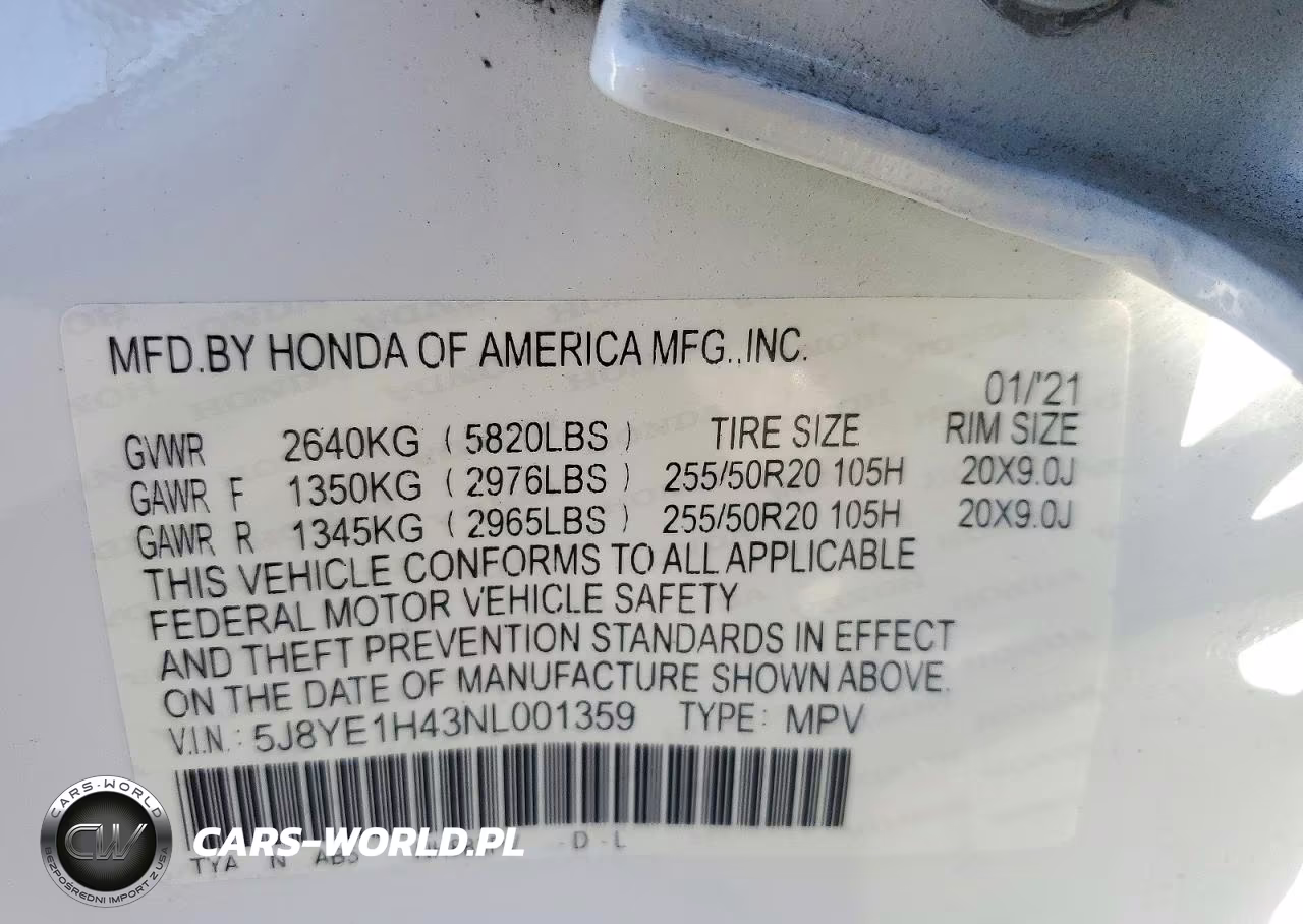 2022 Acura Mdx Technology VIN:5J8YE1H43NL001359 - 13