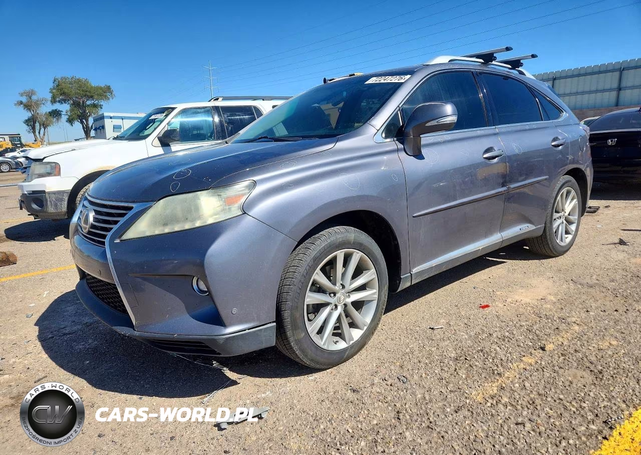 2015 Lexus Rx 450H VIN:2T2BC1BA5FC006334 - 1