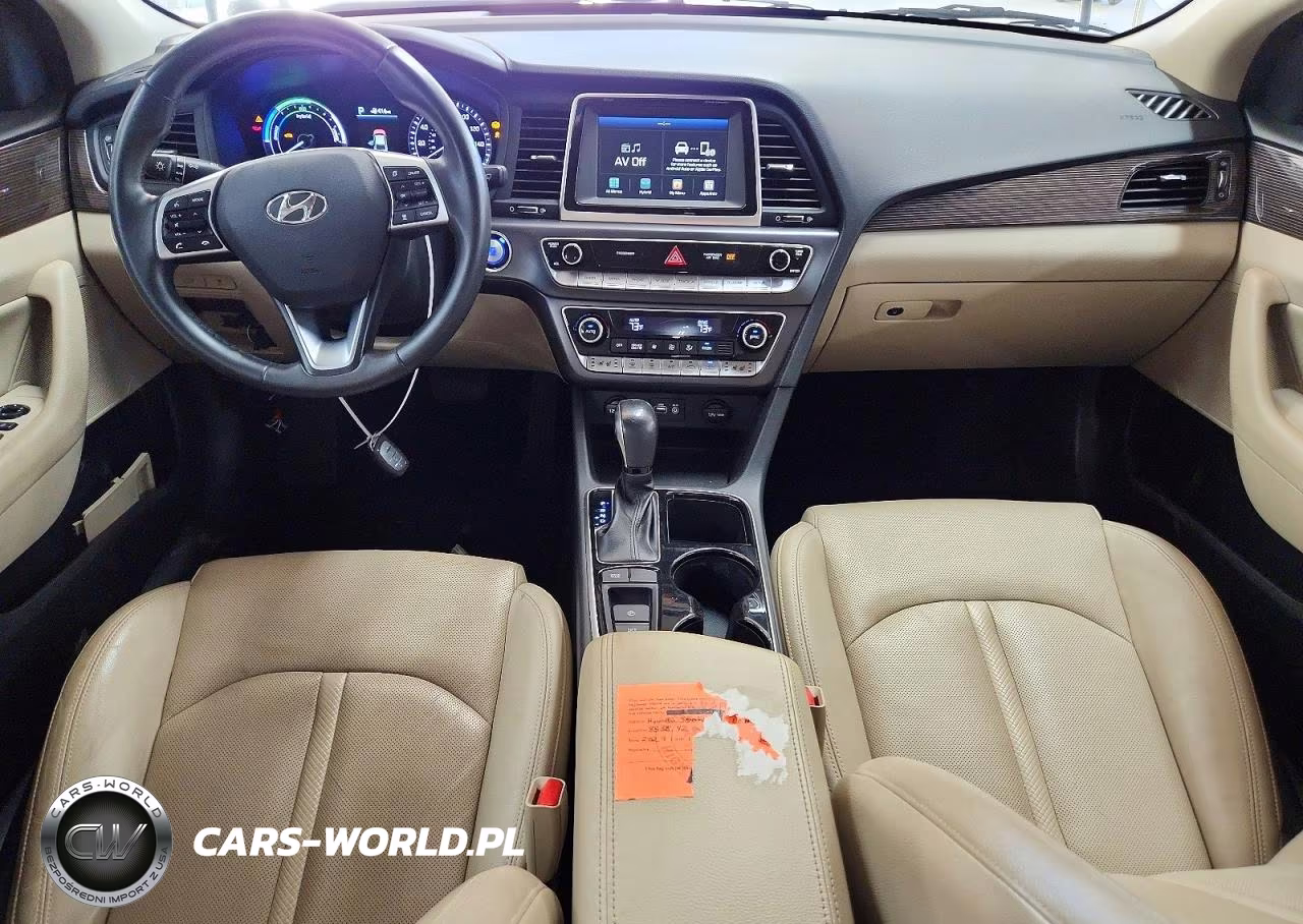 2019 Hyundai Sonata Hybrid Limited VIN:KMHE34L33KA092594 - 8