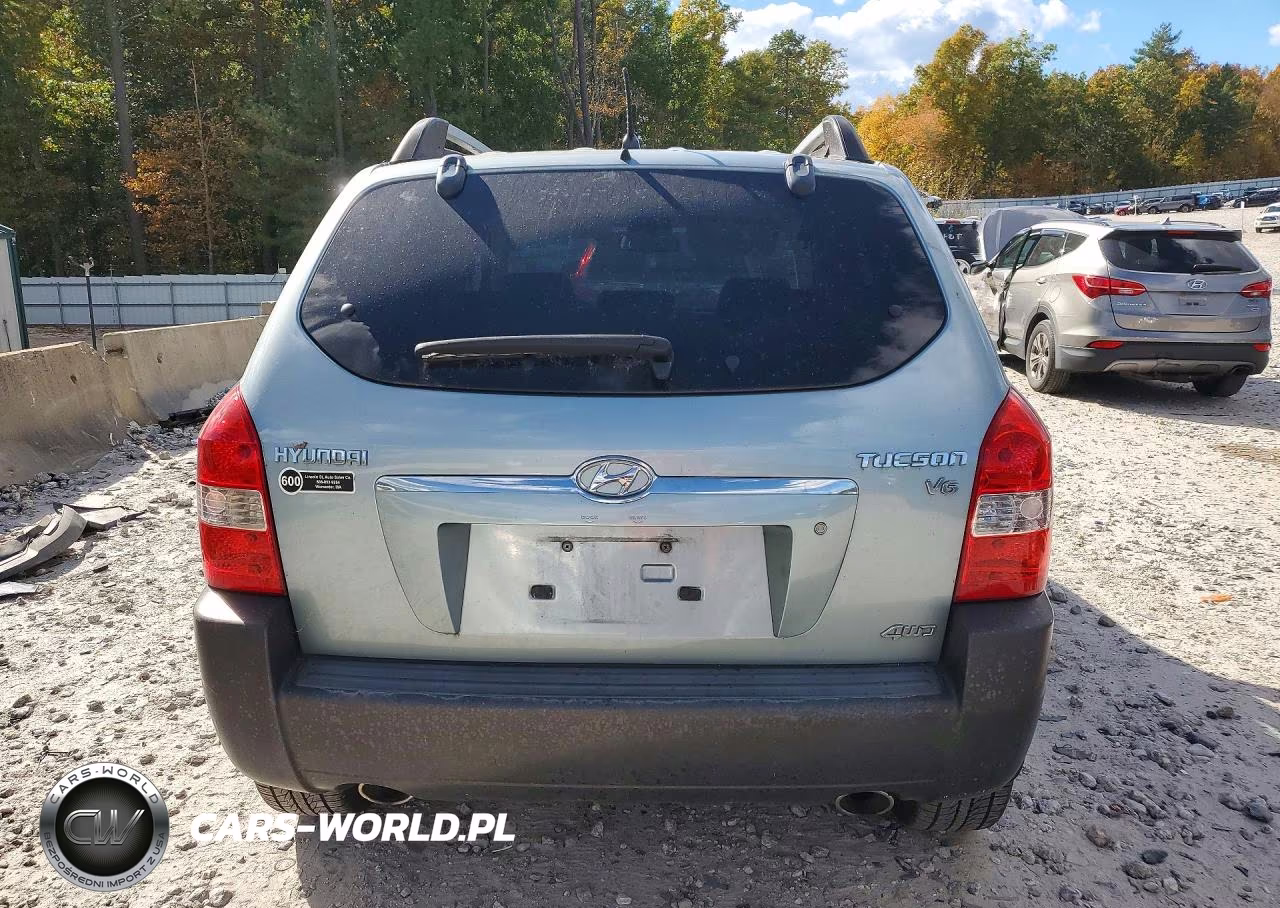 2007 Hyundai Tucson Se VIN:KM8JN72D97U667131 - 6