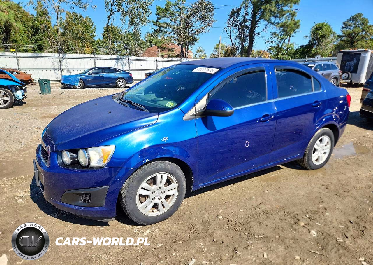 2014 Chevrolet Sonic Lt VIN:1G1JC5SB2E4106675 - 1