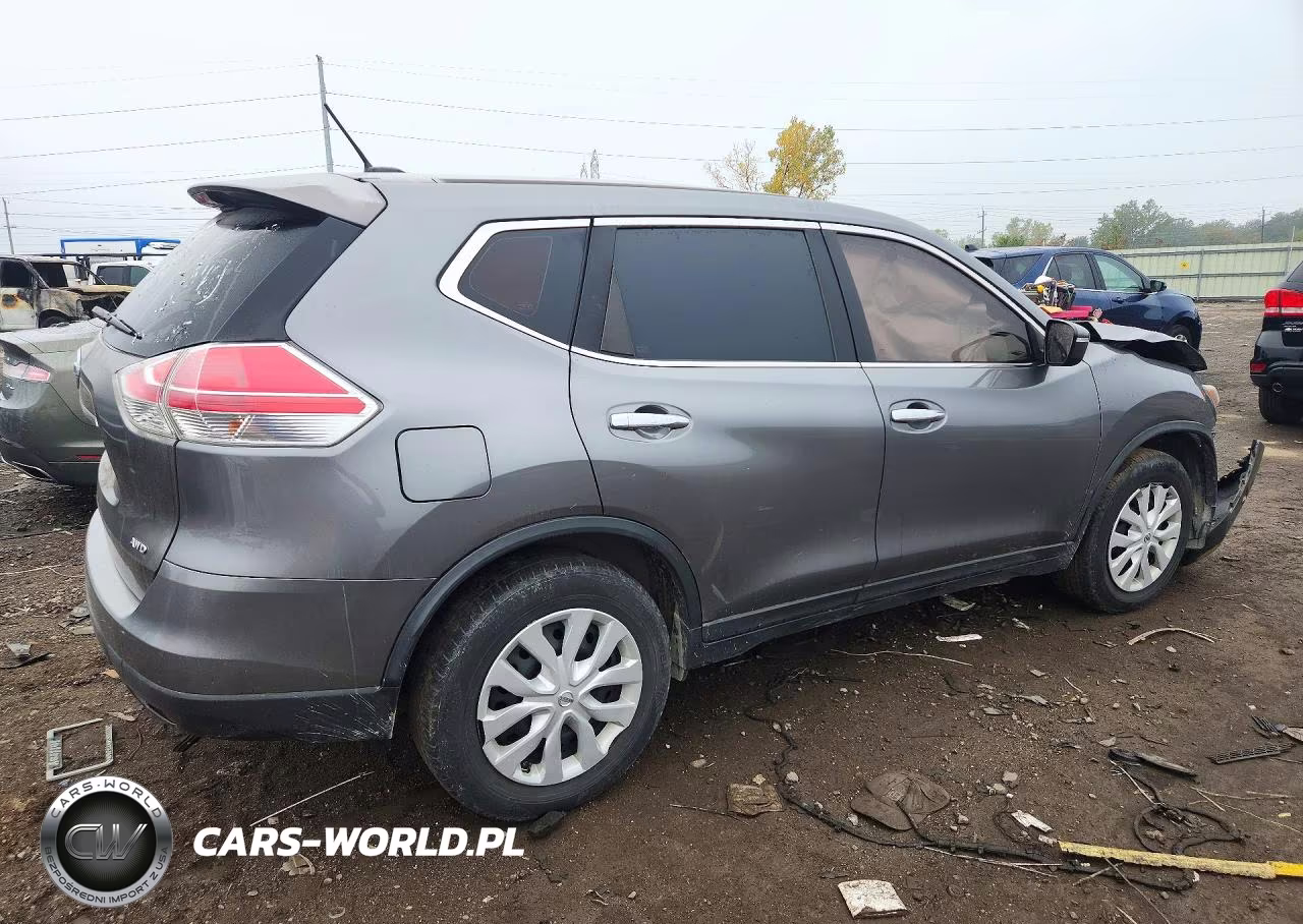 2015 Nissan Rogue S VIN:KNMAT2MV5FP549836 - 3
