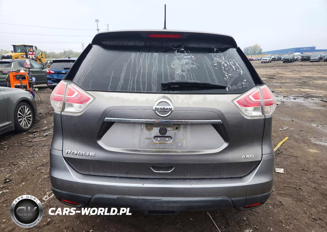 2015 Nissan Rogue S VIN:KNMAT2MV5FP549836 - 6