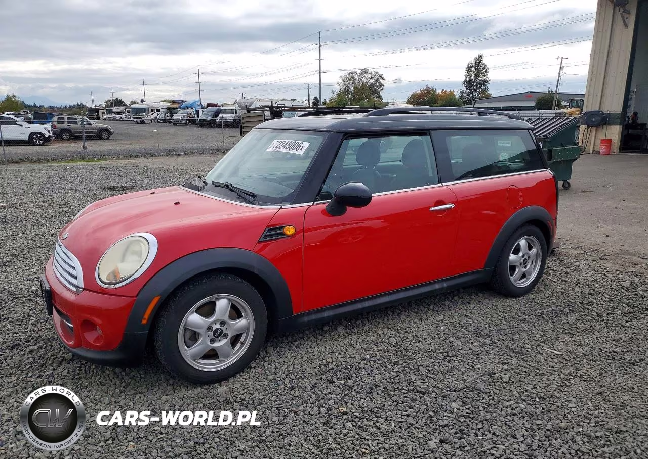 2011 Mini Cooper Clubman VIN:WMWZF3C5XBTY00639 - 1