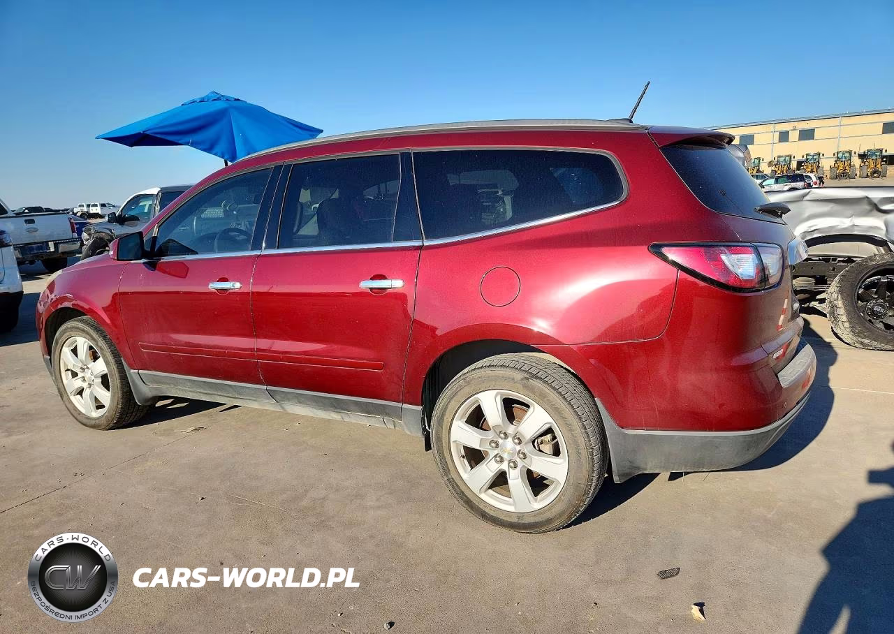 2016 Chevrolet Traverse Lt VIN:1GNKRGKD8GJ177592 - 2