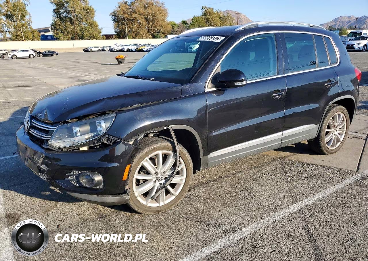 2012 Volkswagen Tiguan S VIN:WVGAV7AX8CW510331 - 1
