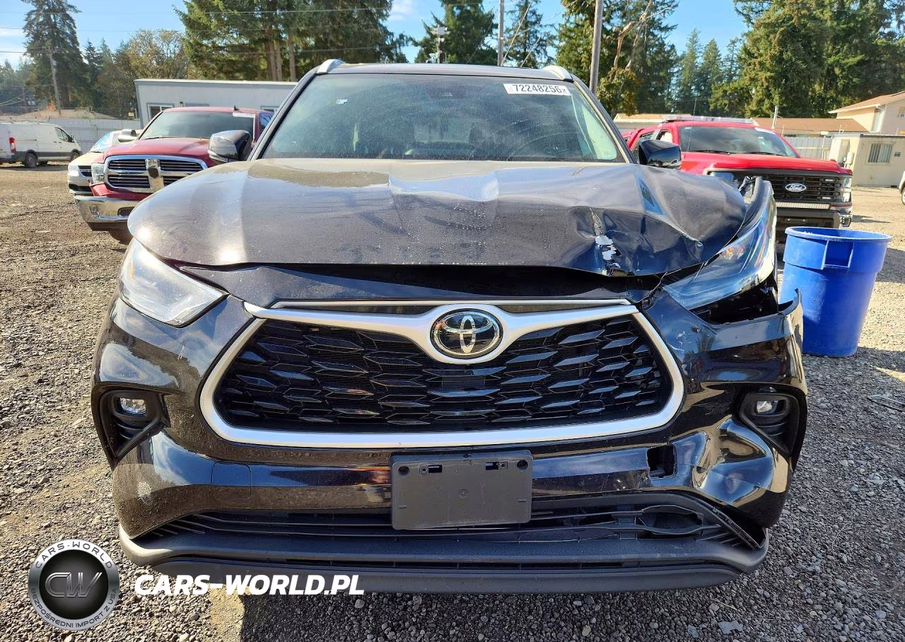2022 Toyota Highlander Xle VIN:5TDHZRBH3NS194723 - 5