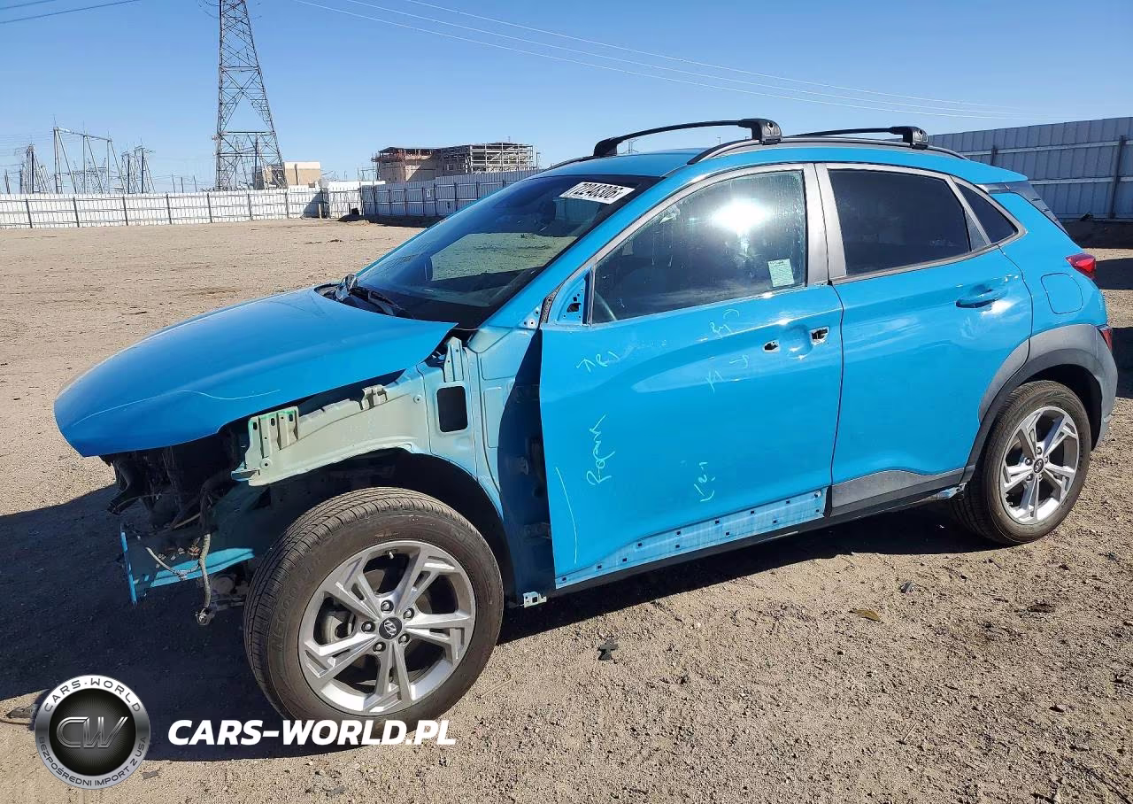 2022 Hyundai Kona Sel VIN:KM8K62AB5NU878912 - 1