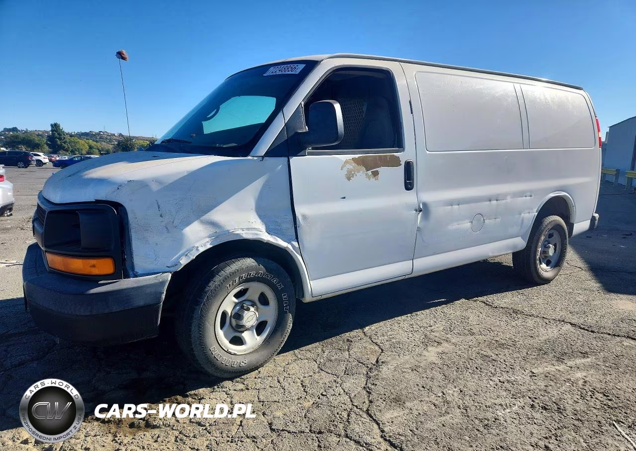 2008 Chevrolet Express G1500 VIN:1GCFG15X281172389 - 1