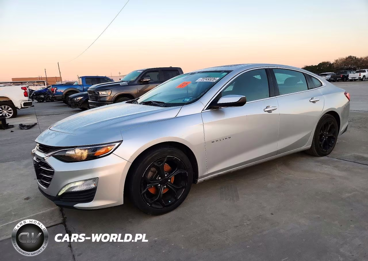 2021 Chevrolet Malibu Lt VIN:1G1ZD5ST3MF031206 - 1