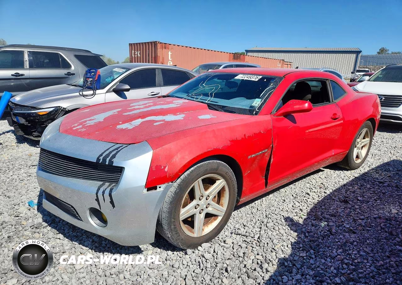 2012 Chevrolet Camaro Lt VIN:2G1FB1E34C9161225 - 1