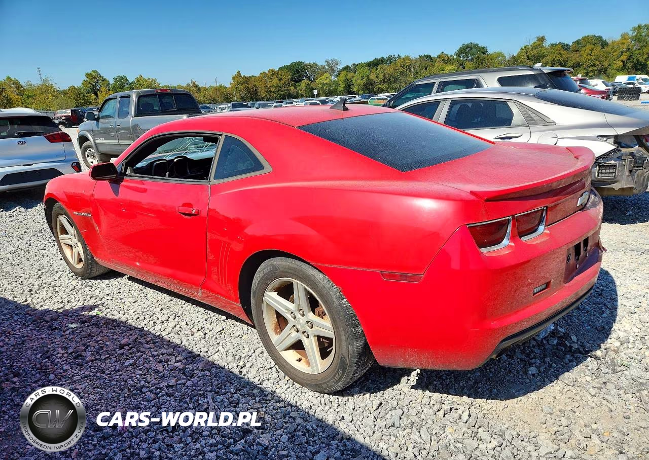 2012 Chevrolet Camaro Lt VIN:2G1FB1E34C9161225 - 2