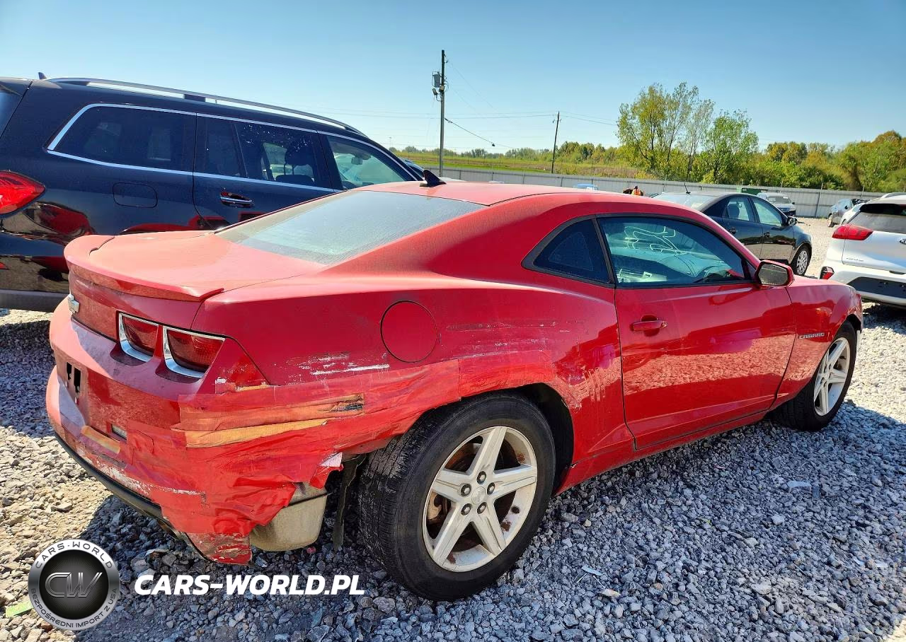 2012 Chevrolet Camaro Lt VIN:2G1FB1E34C9161225 - 3