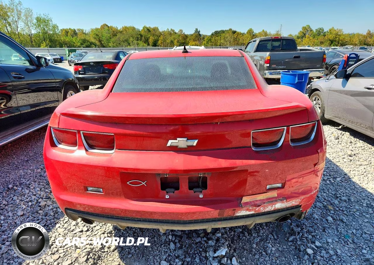 2012 Chevrolet Camaro Lt VIN:2G1FB1E34C9161225 - 6