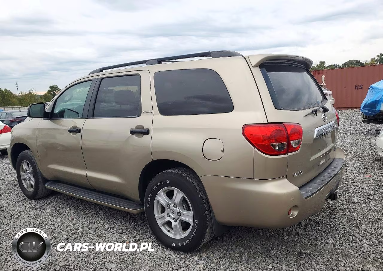 2008 Toyota Sequoia Limited VIN:5TDBY68A78S014567 - 2